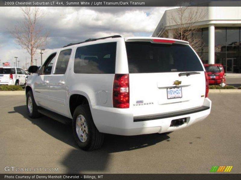 Summit White / Light Titanium/Dark Titanium 2009 Chevrolet Suburban LT 4x4
