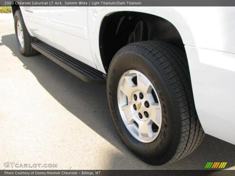 Summit White / Light Titanium/Dark Titanium 2009 Chevrolet Suburban LT 4x4