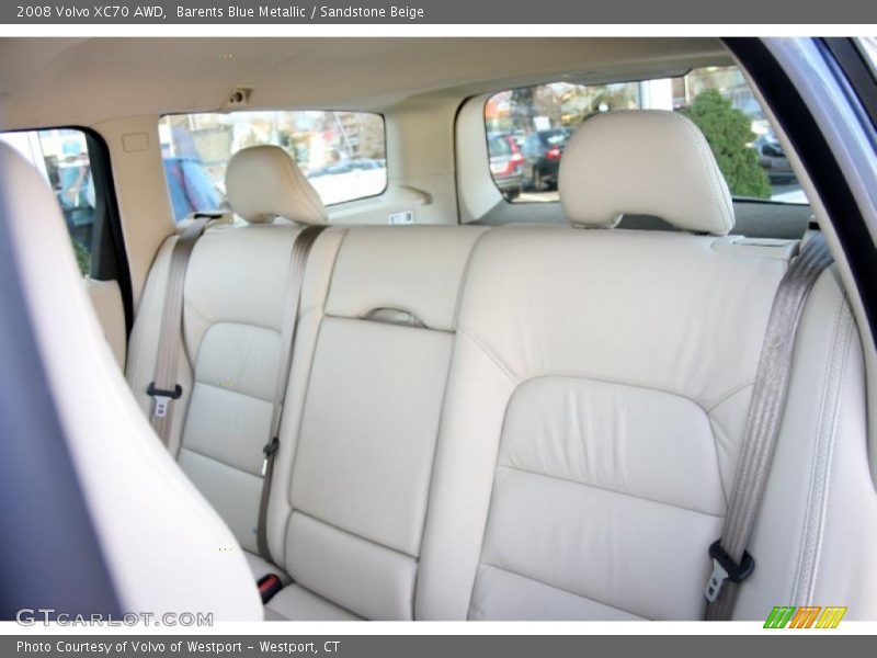 Barents Blue Metallic / Sandstone Beige 2008 Volvo XC70 AWD