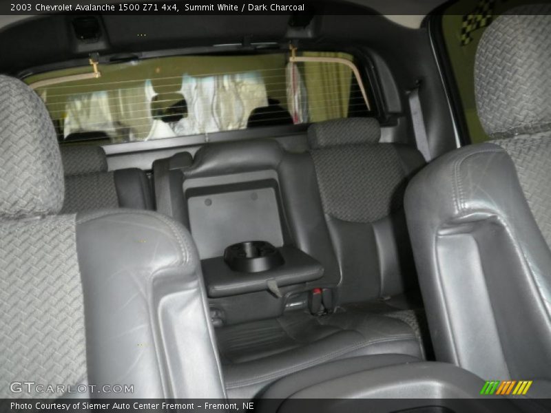Summit White / Dark Charcoal 2003 Chevrolet Avalanche 1500 Z71 4x4
