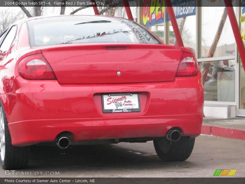 Flame Red / Dark Slate Gray 2004 Dodge Neon SRT-4
