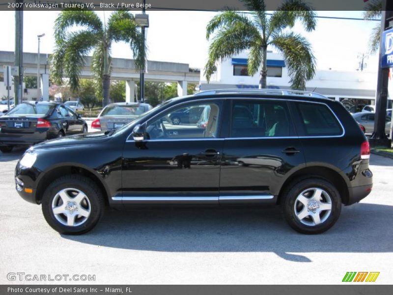 Black / Pure Beige 2007 Volkswagen Touareg V6