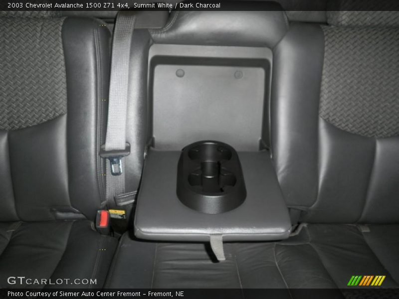 Summit White / Dark Charcoal 2003 Chevrolet Avalanche 1500 Z71 4x4