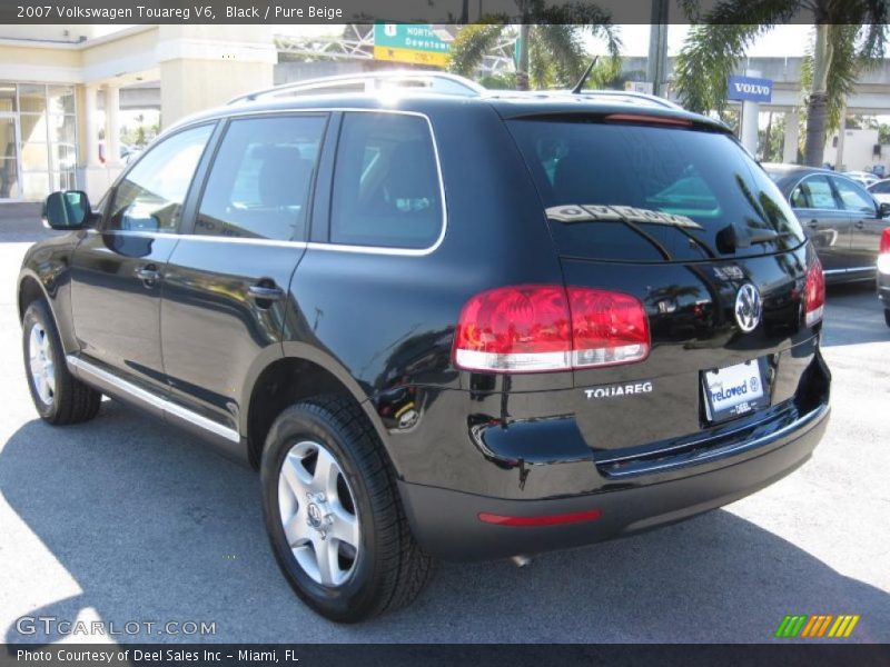 Black / Pure Beige 2007 Volkswagen Touareg V6
