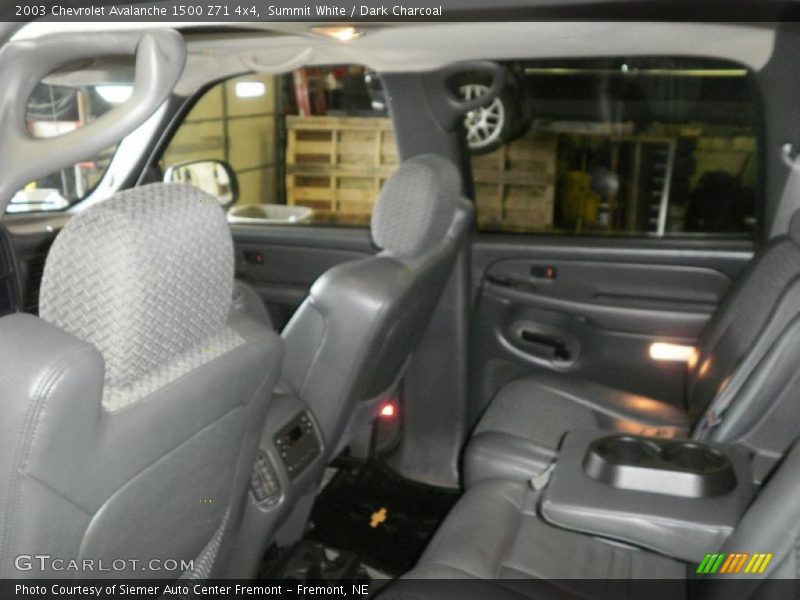 Summit White / Dark Charcoal 2003 Chevrolet Avalanche 1500 Z71 4x4