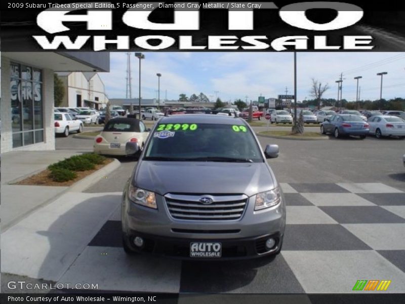 Diamond Gray Metallic / Slate Gray 2009 Subaru Tribeca Special Edition 5 Passenger