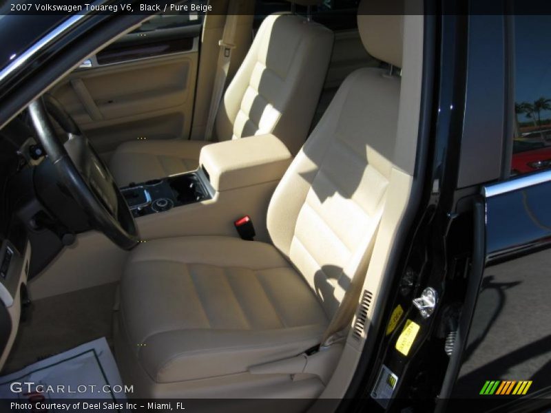 Black / Pure Beige 2007 Volkswagen Touareg V6