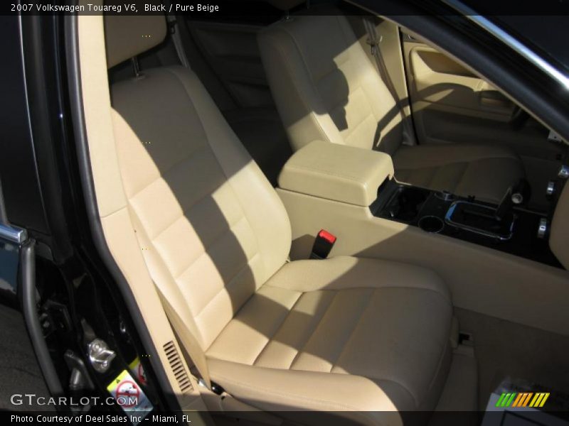 Black / Pure Beige 2007 Volkswagen Touareg V6