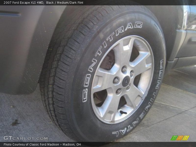 Black / Medium/Dark Flint 2007 Ford Escape XLS 4WD