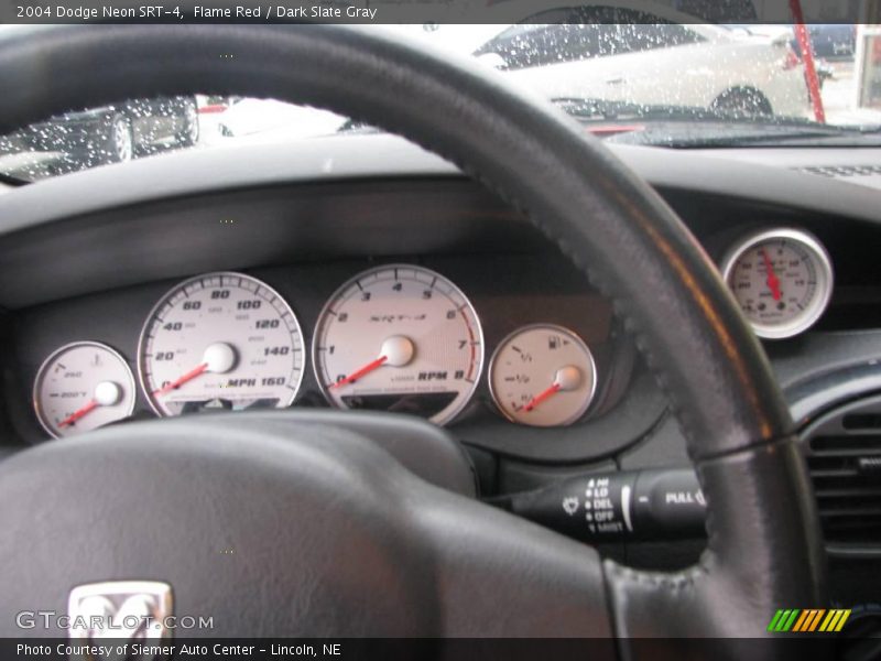 Flame Red / Dark Slate Gray 2004 Dodge Neon SRT-4