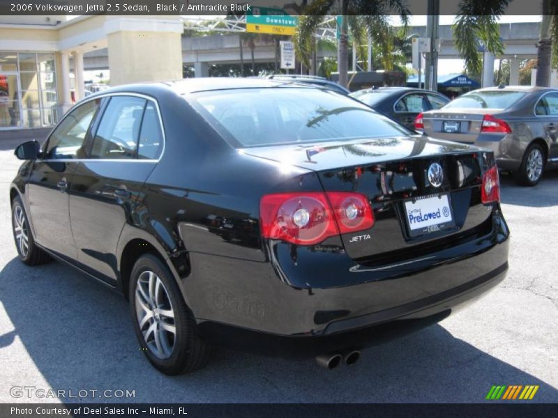 Black / Anthracite Black 2006 Volkswagen Jetta 2.5 Sedan