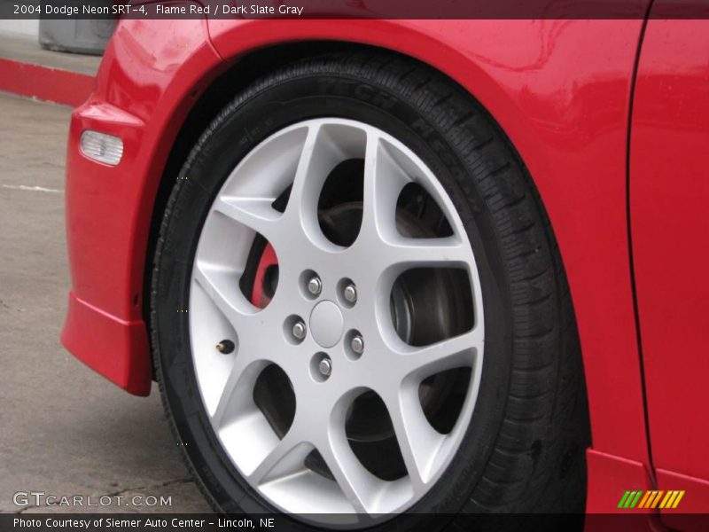 Flame Red / Dark Slate Gray 2004 Dodge Neon SRT-4