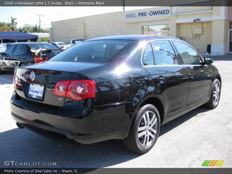 Black / Anthracite Black 2006 Volkswagen Jetta 2.5 Sedan