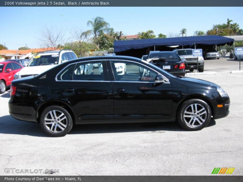 Black / Anthracite Black 2006 Volkswagen Jetta 2.5 Sedan