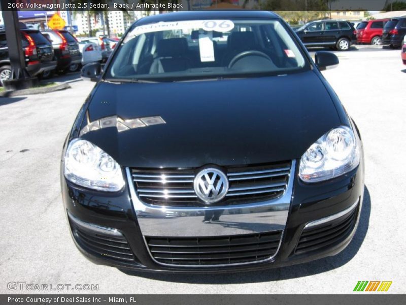 Black / Anthracite Black 2006 Volkswagen Jetta 2.5 Sedan