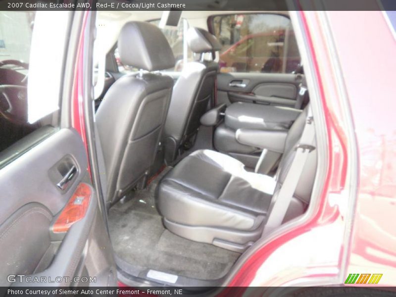 Red-E / Cocoa/Light Cashmere 2007 Cadillac Escalade AWD