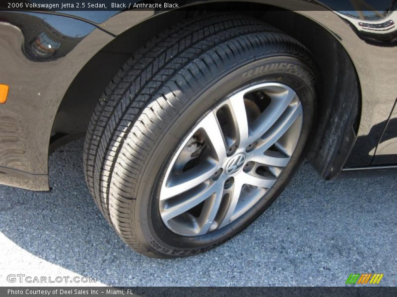Black / Anthracite Black 2006 Volkswagen Jetta 2.5 Sedan