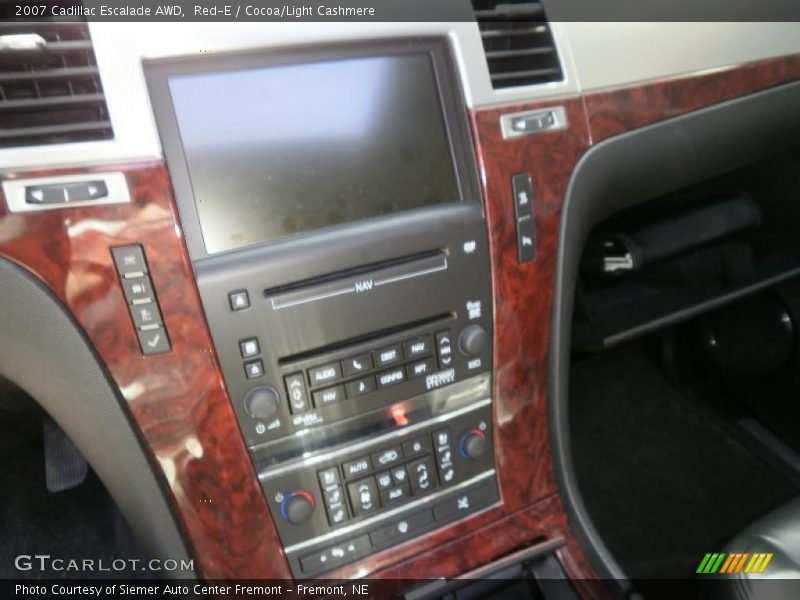 Red-E / Cocoa/Light Cashmere 2007 Cadillac Escalade AWD