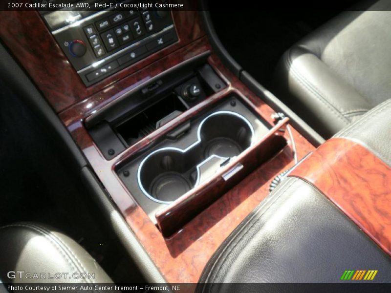 Red-E / Cocoa/Light Cashmere 2007 Cadillac Escalade AWD