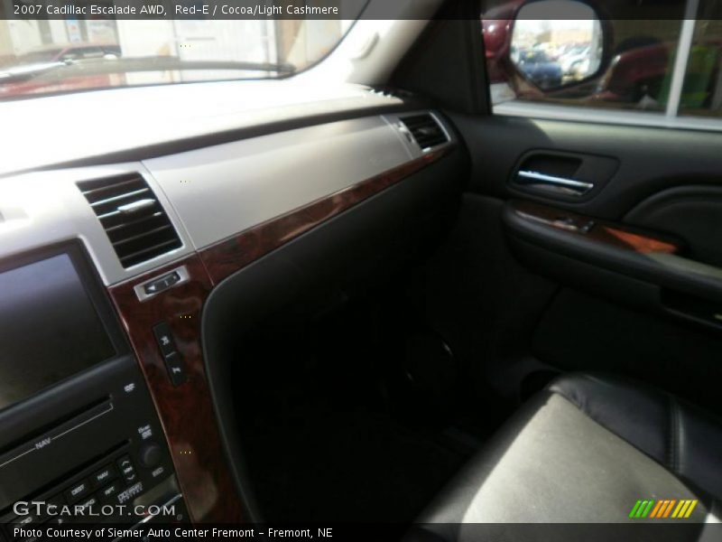 Red-E / Cocoa/Light Cashmere 2007 Cadillac Escalade AWD