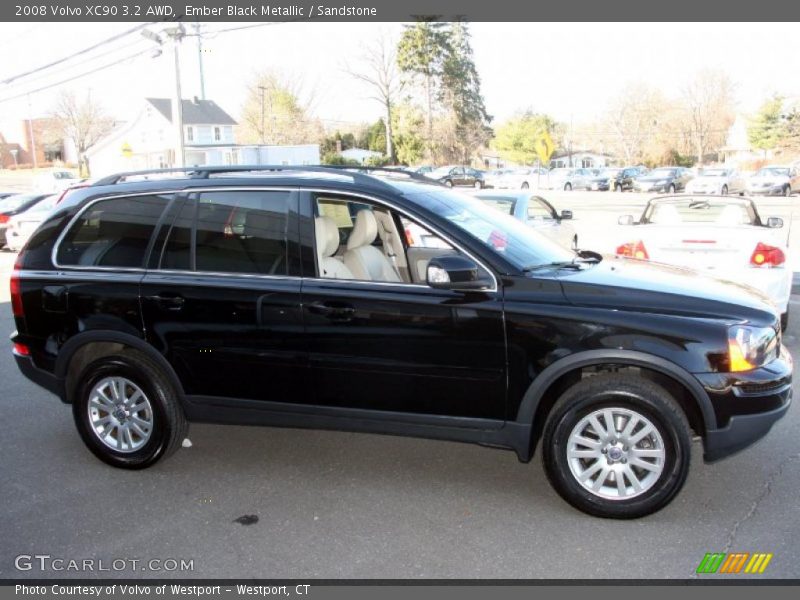 Ember Black Metallic / Sandstone 2008 Volvo XC90 3.2 AWD