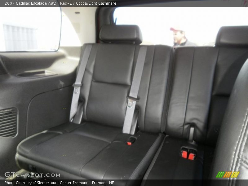 Red-E / Cocoa/Light Cashmere 2007 Cadillac Escalade AWD