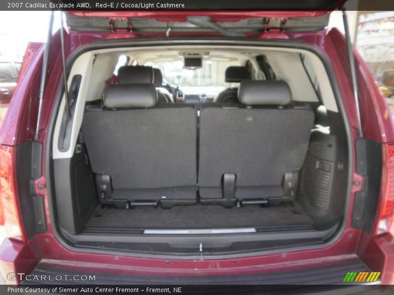 Red-E / Cocoa/Light Cashmere 2007 Cadillac Escalade AWD