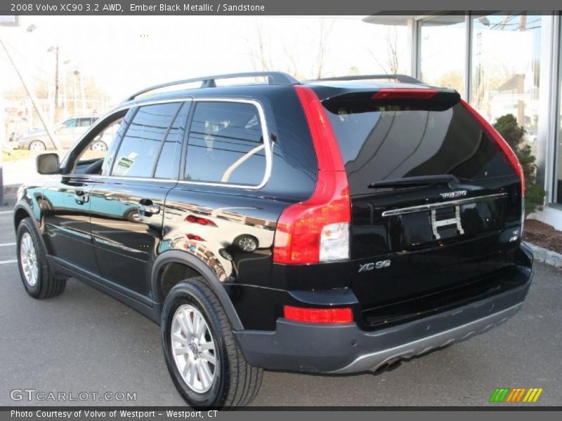 Ember Black Metallic / Sandstone 2008 Volvo XC90 3.2 AWD