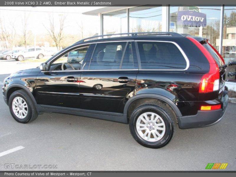 Ember Black Metallic / Sandstone 2008 Volvo XC90 3.2 AWD