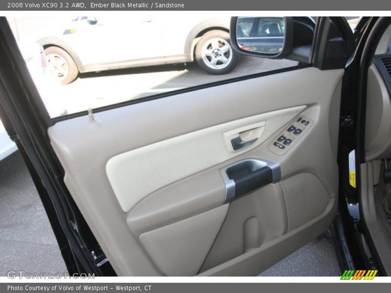 Ember Black Metallic / Sandstone 2008 Volvo XC90 3.2 AWD