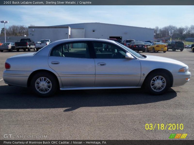 Sterling Silver Metallic / Graphite 2003 Buick LeSabre Custom