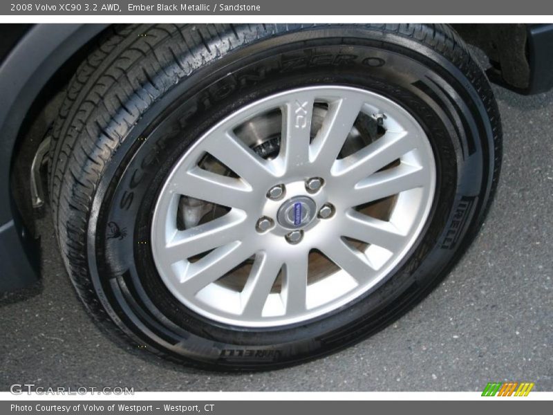 Ember Black Metallic / Sandstone 2008 Volvo XC90 3.2 AWD