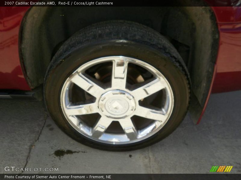 Red-E / Cocoa/Light Cashmere 2007 Cadillac Escalade AWD