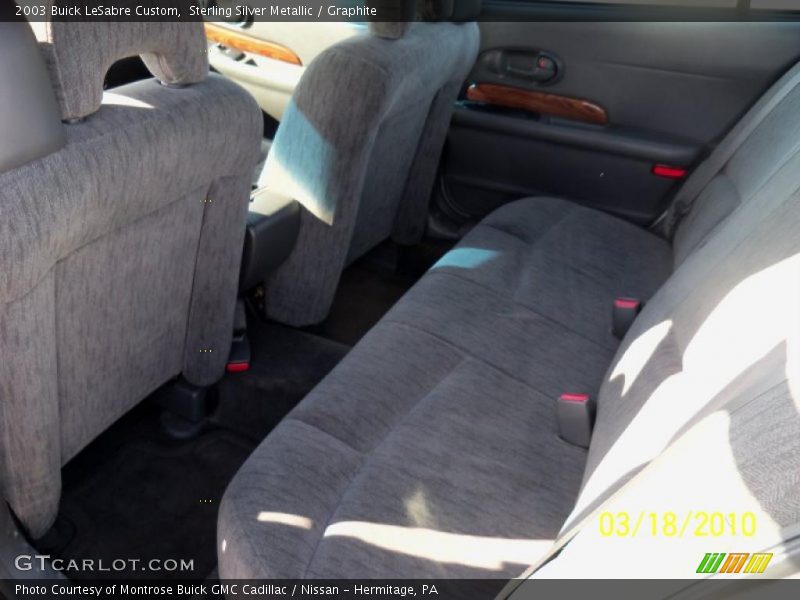 Sterling Silver Metallic / Graphite 2003 Buick LeSabre Custom