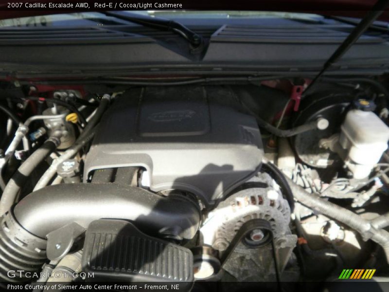 Red-E / Cocoa/Light Cashmere 2007 Cadillac Escalade AWD