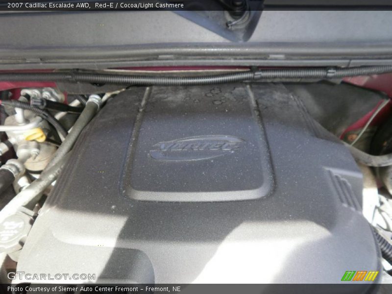 Red-E / Cocoa/Light Cashmere 2007 Cadillac Escalade AWD