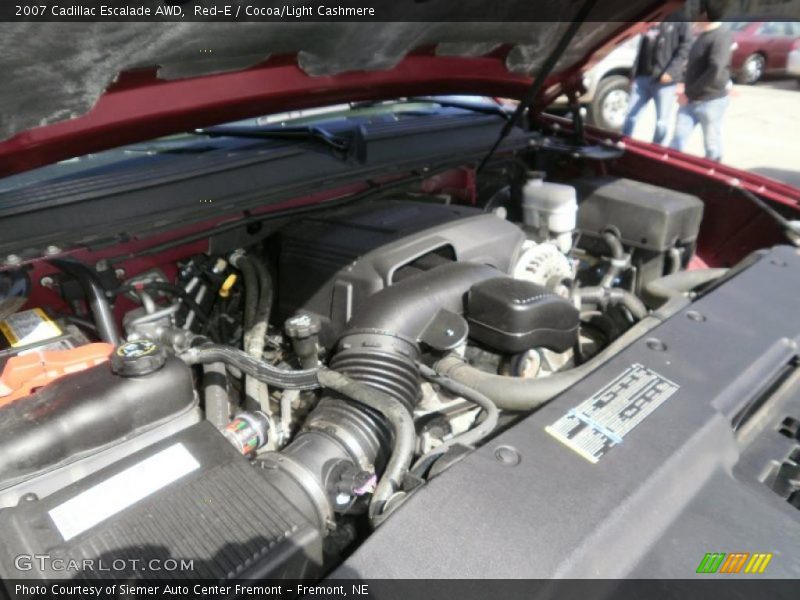 Red-E / Cocoa/Light Cashmere 2007 Cadillac Escalade AWD