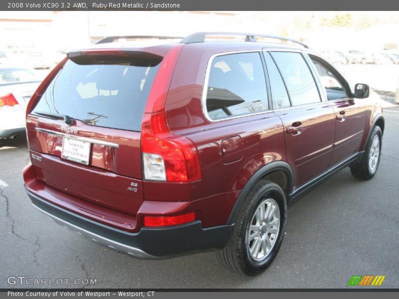 Ruby Red Metallic / Sandstone 2008 Volvo XC90 3.2 AWD