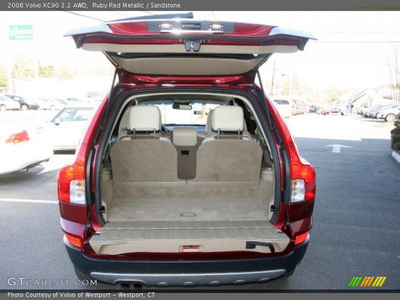 Ruby Red Metallic / Sandstone 2008 Volvo XC90 3.2 AWD