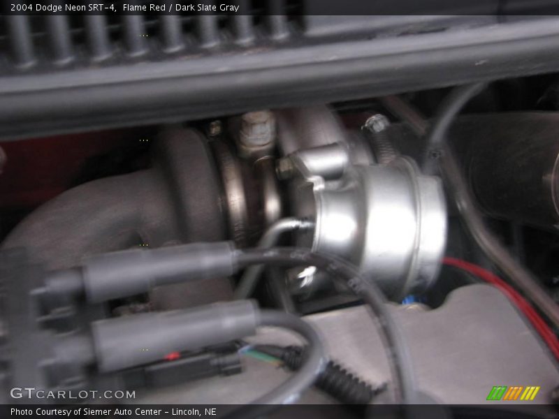 Flame Red / Dark Slate Gray 2004 Dodge Neon SRT-4