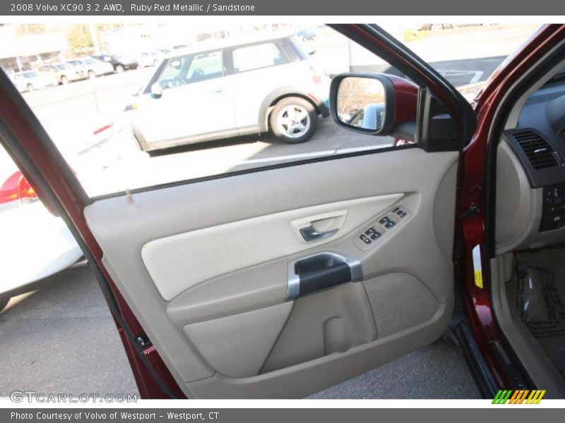 Ruby Red Metallic / Sandstone 2008 Volvo XC90 3.2 AWD
