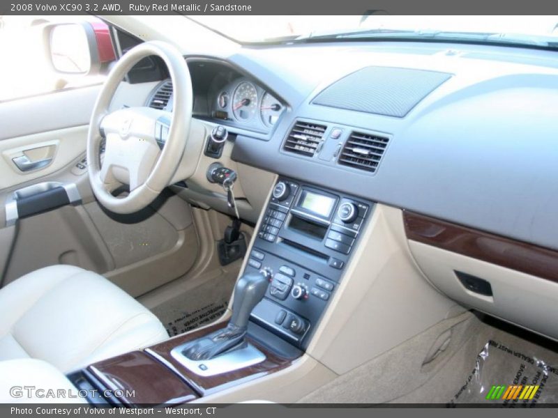 Ruby Red Metallic / Sandstone 2008 Volvo XC90 3.2 AWD