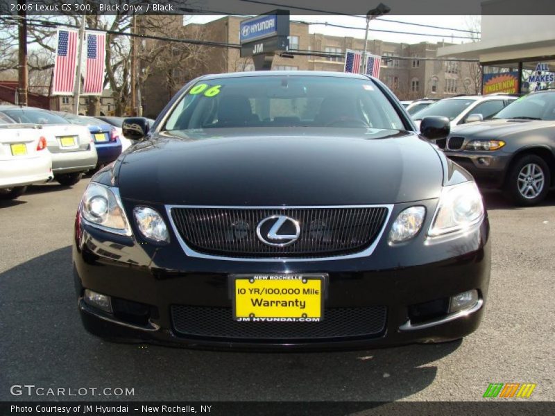 Black Onyx / Black 2006 Lexus GS 300