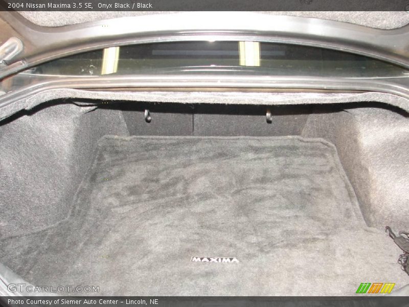 Onyx Black / Black 2004 Nissan Maxima 3.5 SE