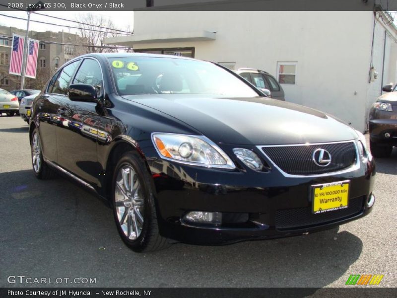 Black Onyx / Black 2006 Lexus GS 300