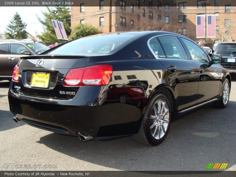 Black Onyx / Black 2006 Lexus GS 300