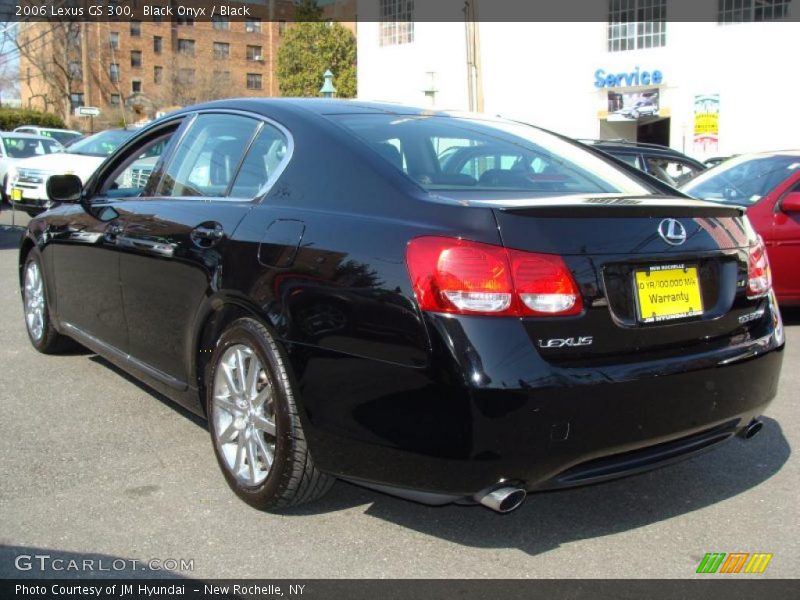 Black Onyx / Black 2006 Lexus GS 300