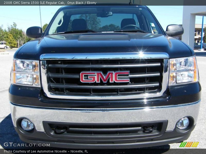 Onyx Black / Ebony 2008 GMC Sierra 1500 SLE Regular Cab