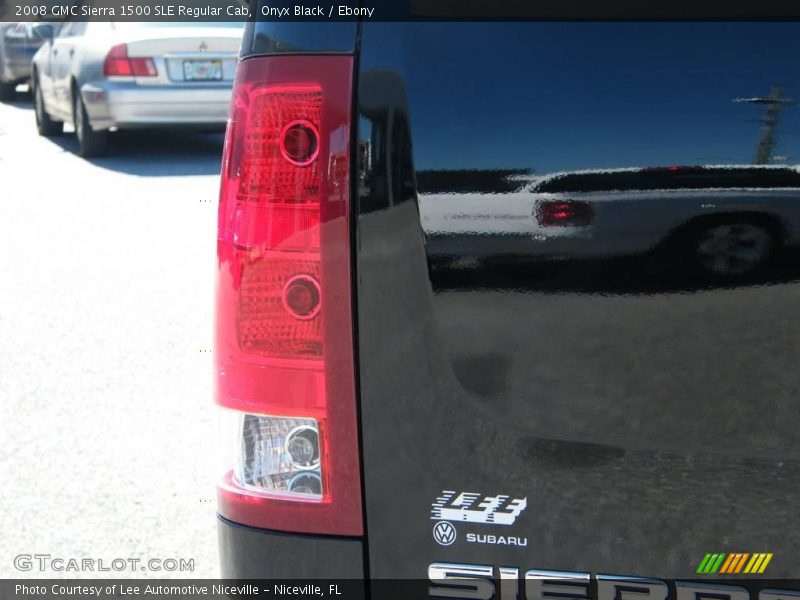 Onyx Black / Ebony 2008 GMC Sierra 1500 SLE Regular Cab