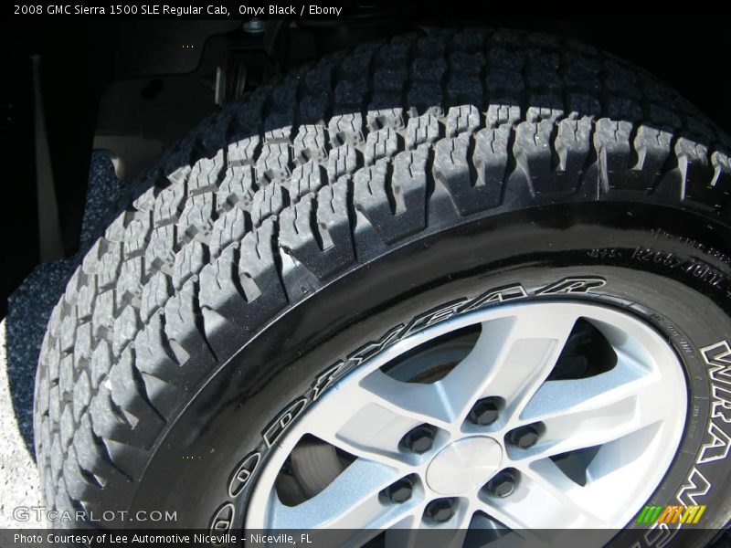 Onyx Black / Ebony 2008 GMC Sierra 1500 SLE Regular Cab